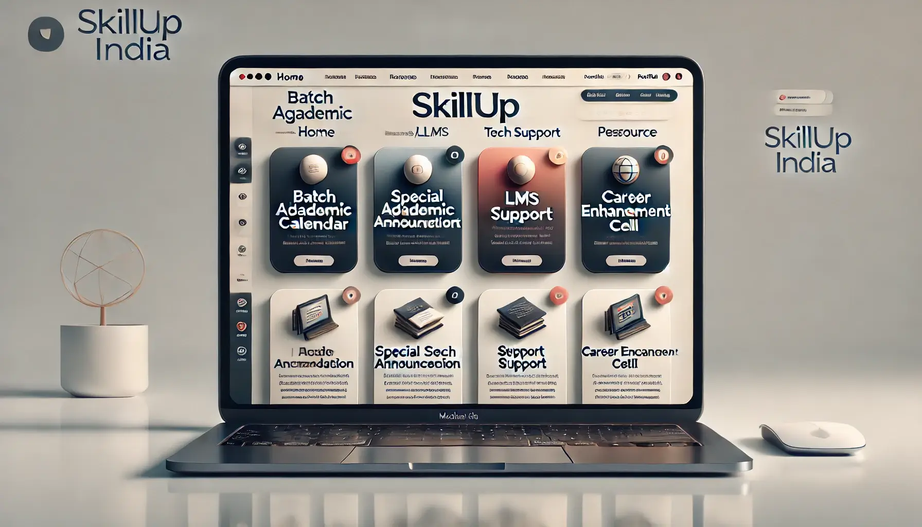 Laptop with Learning Hub